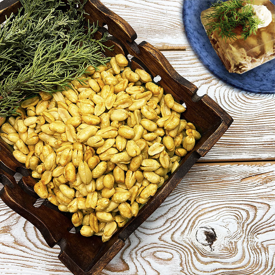 Арахис ПРЕМИУМ со вк. ХОЛОДЕЦ И ХРЕН (1 кг.)