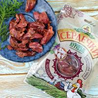 Сердечки куриные "Пенные истории" с чесноком (70 гр.)