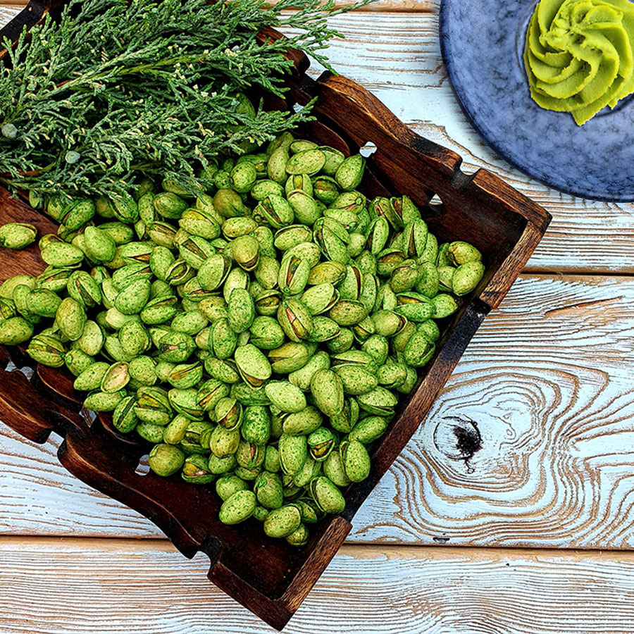 Фисташки со вкусом "Васаби" (1 кг.)