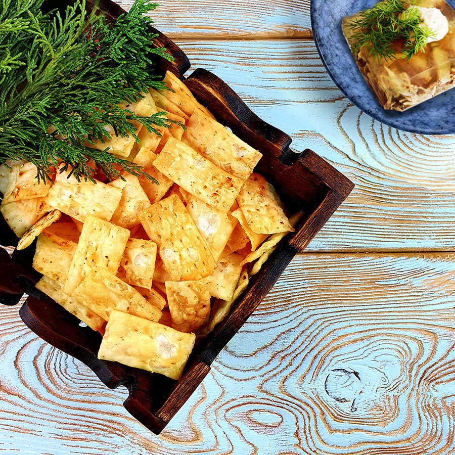 Чипсы Лавашики Холодец-Хрен (1 кг.)