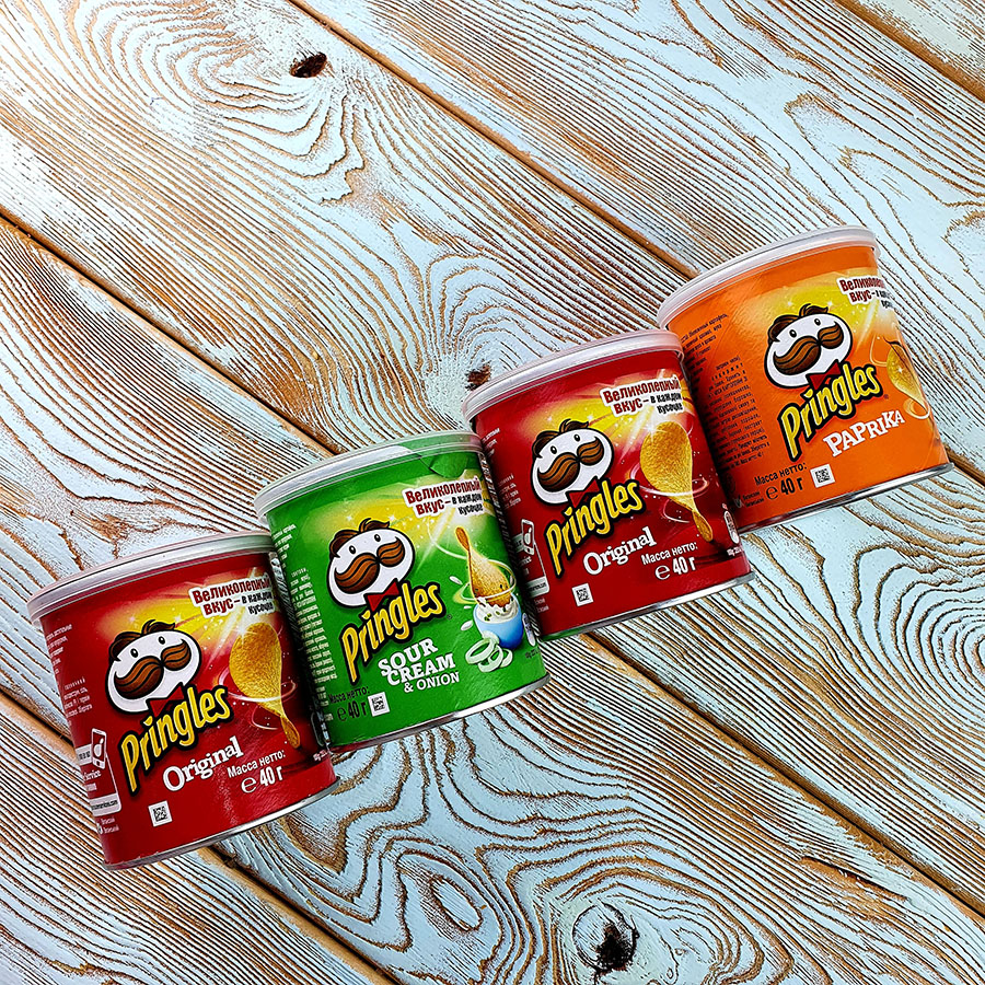 Принглс в ассортименте (40гр./12уп.)