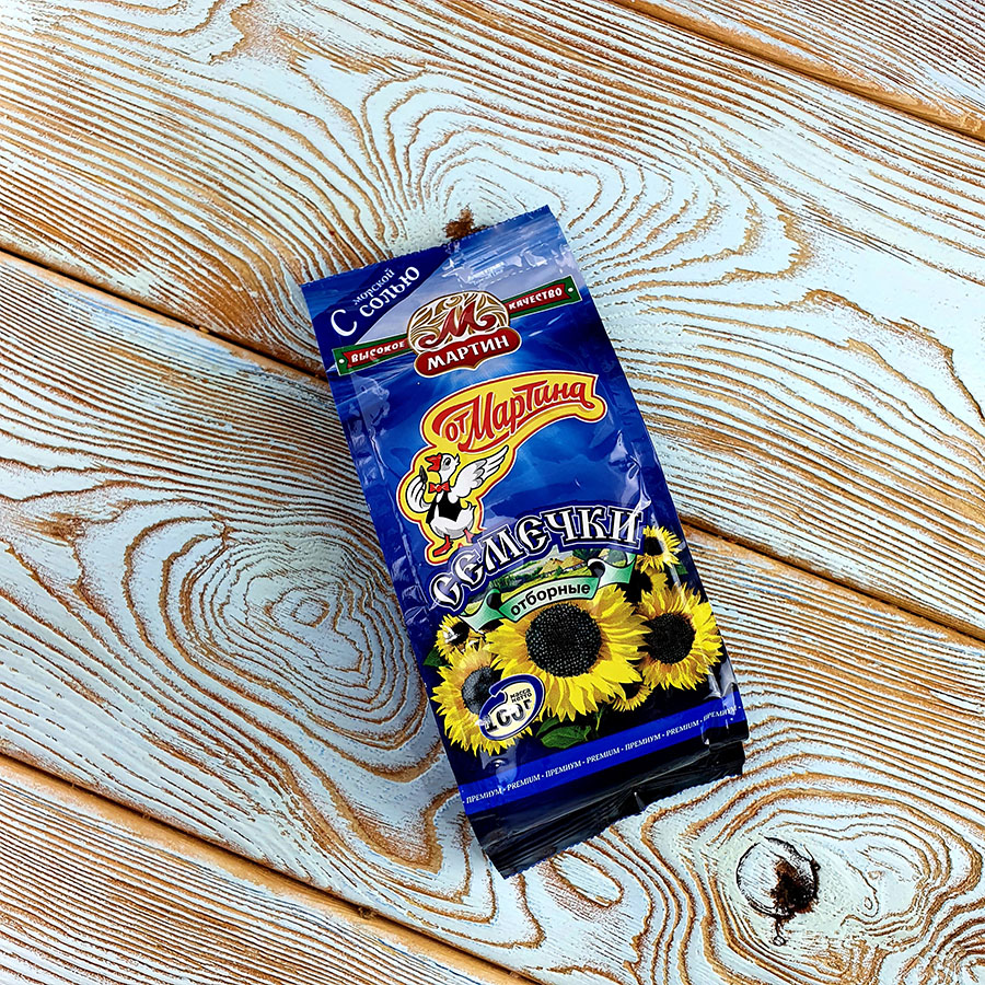 Семечки от Мартина соленые (100гр./50уп.)