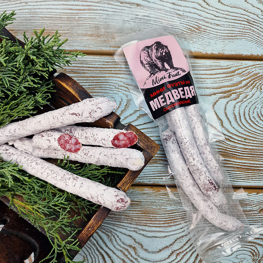 Колбаски "Мини Фуэт" из медведя (80 гр.)