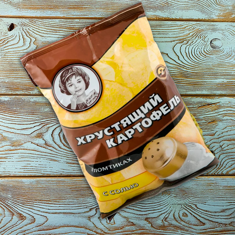 Хрустящий картофель СОЛЬ (160гр./9уп.) (ВЧ843)