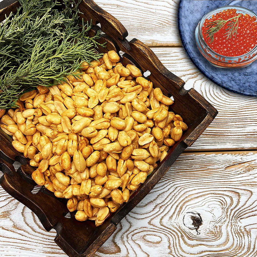 Арахис ПРЕМИУМ со вк. КРАСНАЯ ИКРА (1 кг.)