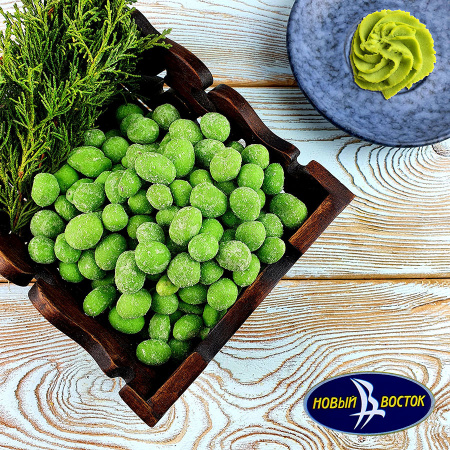 Арахис в ГЛАЗУРИ со вк. ВАСАБИ "Новый Восток" (1 кг.)