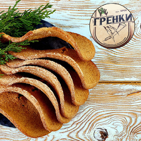 Гренки "Волнистые" с хреном (0,9 кг.)