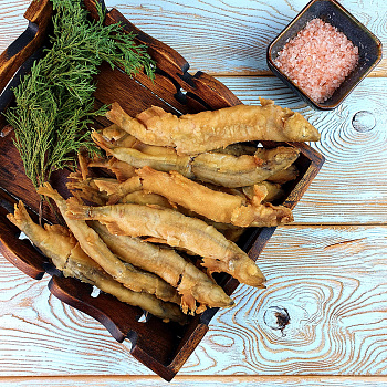 Мойва Жареная (коробка 3 кг.)