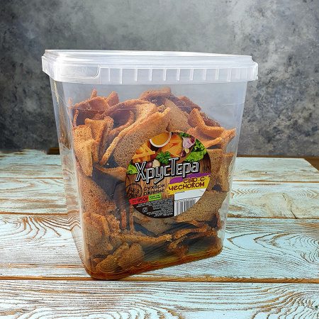 Сухари ржаные "ХрусТера" с сыром и чесноком (0,95 кг.)