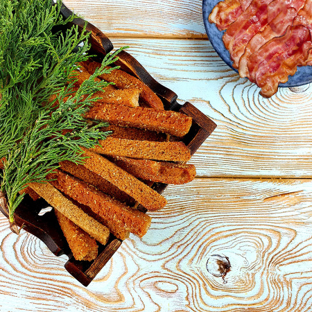 Гренки Деревенские "Long" БЕКОН (1 кг.)