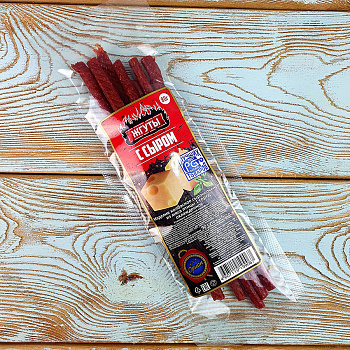 Шоубокс Жгуты "Орион" сырокопчёные с сыром (80гр./10уп.)