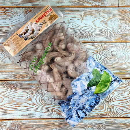 Креветки замороженные Тигровые б/г 21/25 (1 кг.)