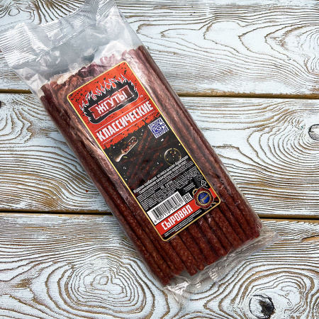 Жгуты "Орион" сырокопчёные классические (0.5 кг.)