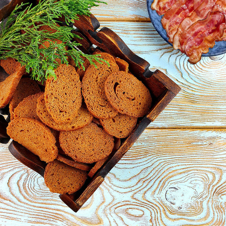 Гренки "Снапсы" ржаные бекон (1 кг.)