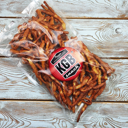 Сыр жареный со вкусом ЧЕСНОКА ТМ КГБ СНЕК (0,5 кг.)