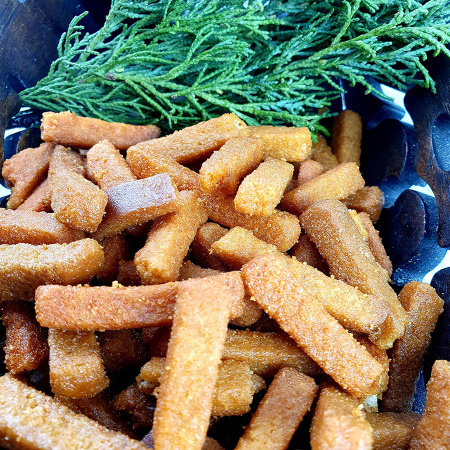 Гренки "Лутовские" в масле пшеничные ТОМАТ И ЗЕЛЕНЬ (1 кг.)