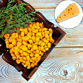 Кукуруза обжаренная со вкусом "ДВОЙНОЙ СЫР" (0.5 кг.)