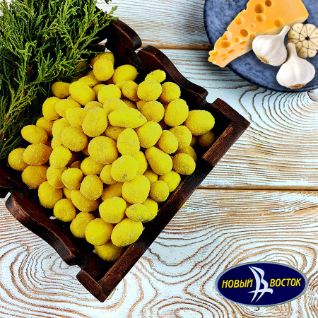 Арахис в ГЛАЗУРИ со вк. СЫР-ЧЕСНОК "Новый Восток" (1 кг.)