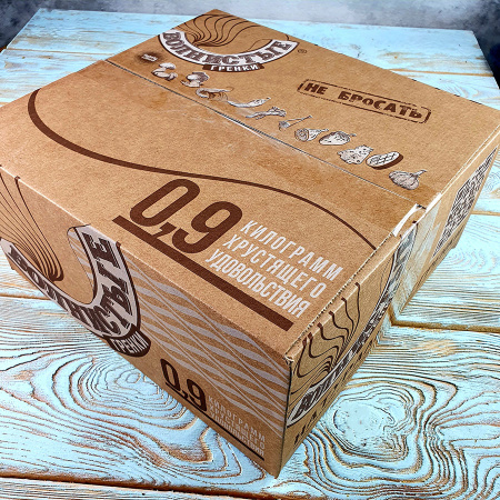 Гренки "Волнистые" с сыром (0,9 кг.)