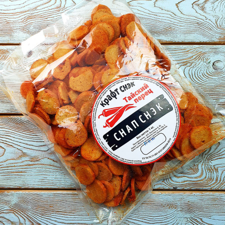 Гренки "Снапсы" пшеничные с тайским перцем (1 кг.)