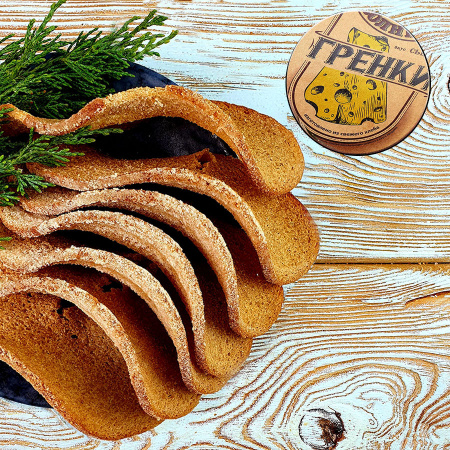 Гренки "Волнистые" с сыром (0,9 кг.)