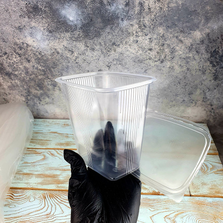 Контейнер с крышкой 500 гр. (100 шт.)