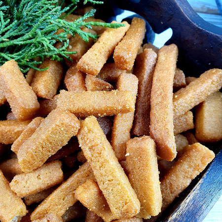 Гренки "Лутовские" в масле пшеничные КРАСНАЯ ИКРА (1 кг.)