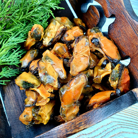 Мидии сушеные (0,1 кг.)