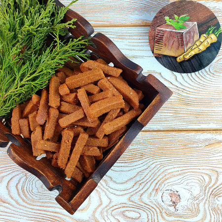 Гренки "Лутовские" в масле ржаные ХРЕН ХОЛОДЕЦ (1 кг.)