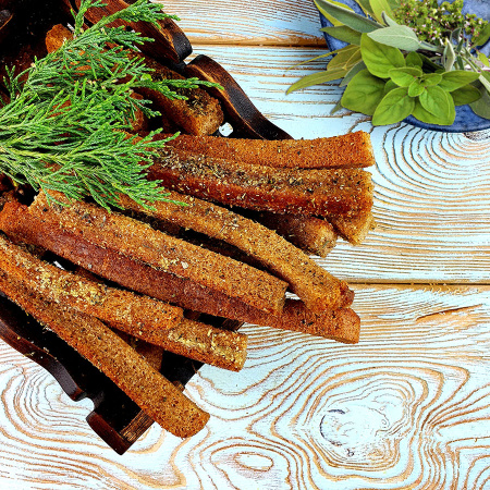 Гренки Деревенские ТМ "Добрынов" ПРОВАНСКИЕ ТРАВЫ (1 кг.)