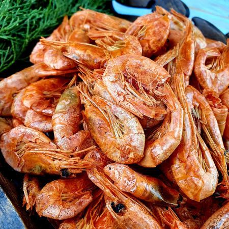 Креветки вяленые (0,5 кг.)
