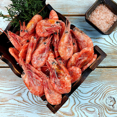 Креветки сухие замороженные 60/80 (5кг.) Магадан