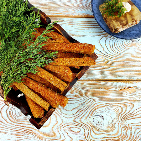 Гренки Деревенские "Long" ХРЕН ХОЛОДЕЦ (1 кг.)