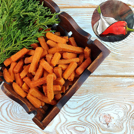 Гренки "Лутовские" в масле пшеничные ПАПРИКА С ЧЕСНОКОМ (1 кг.)