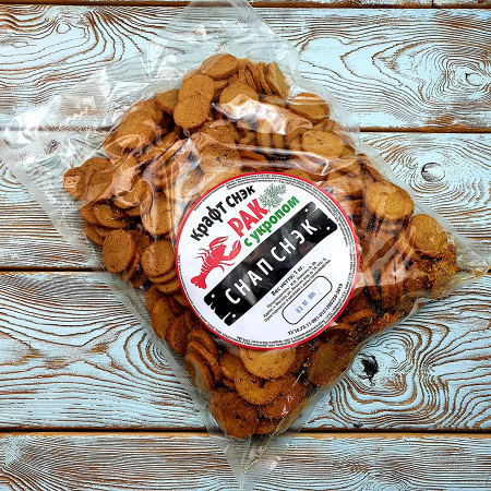 Гренки "Снапсы" пшеничные с раком с укропом (1 кг.)