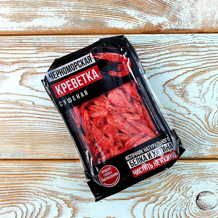 Креветка Черноморская сушеная с солью (22гр./10уп.)