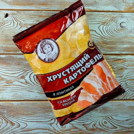 Хрустящий картофель БЕКОН (70гр./20уп.) (ВЧ831)