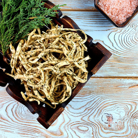 Чечил пряди белые чеснок (1 кг.)