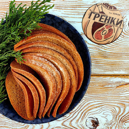 Гренки "Волнистые" с беконом (0,9 кг.)