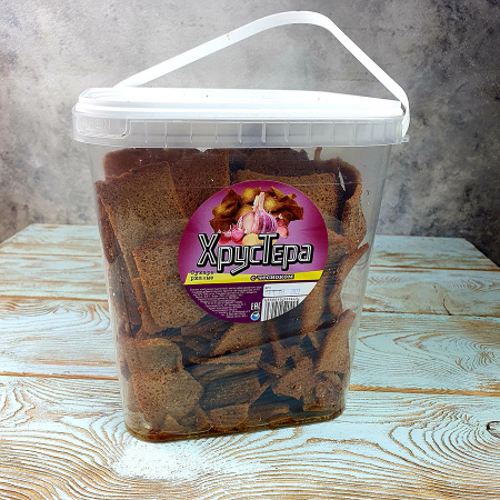 Сухари ржаные "ХрусТера" с чесноком (0,95 кг.)