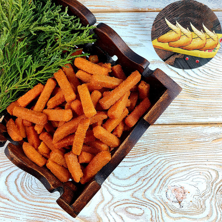 Гренки "Лутовские" в масле пшеничные КРЫЛЫШКИ БАРБЕКЮ (1 кг.)