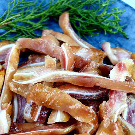 Свиные уши с чесноком (90 гр.)