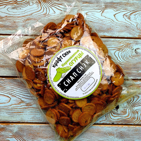 Гренки "Снапсы" пшеничные Маринованные огурцы (1 кг.)