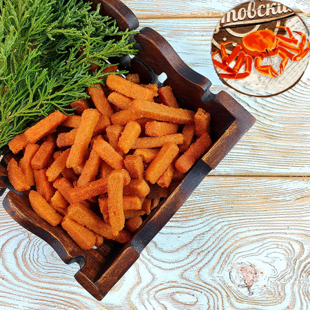 Гренки "Лутовские" в масле пшеничные КРАБ (1 кг.)