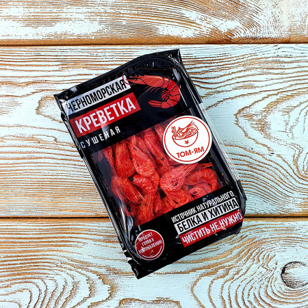 Креветка Черноморская сушеная Том Ям (22гр./10уп.)