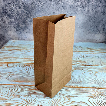 Пакет "под бутылку" бумажный крафт