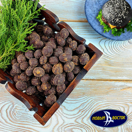 Арахис в ГЛАЗУРИ со вк. Тёмный Бургер "Новый Восток" (1 кг.)