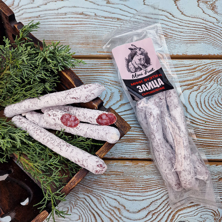 Колбаски "Мини Фуэт" из зайца (80 гр.)