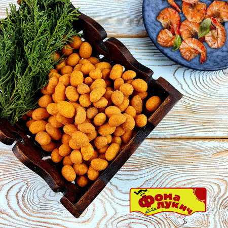 Арахис в ГЛАЗУРИ со вк. КРЕВЕТКА "Фома Лукич" (1 кг.)