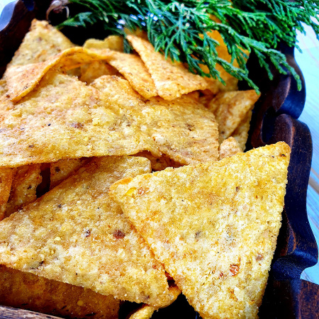 Чипсы Кукурузные "Начос" со вк. Сметана и лук (0,5 кг.)